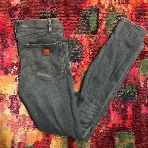 Roxy light colored denim skinny jeans